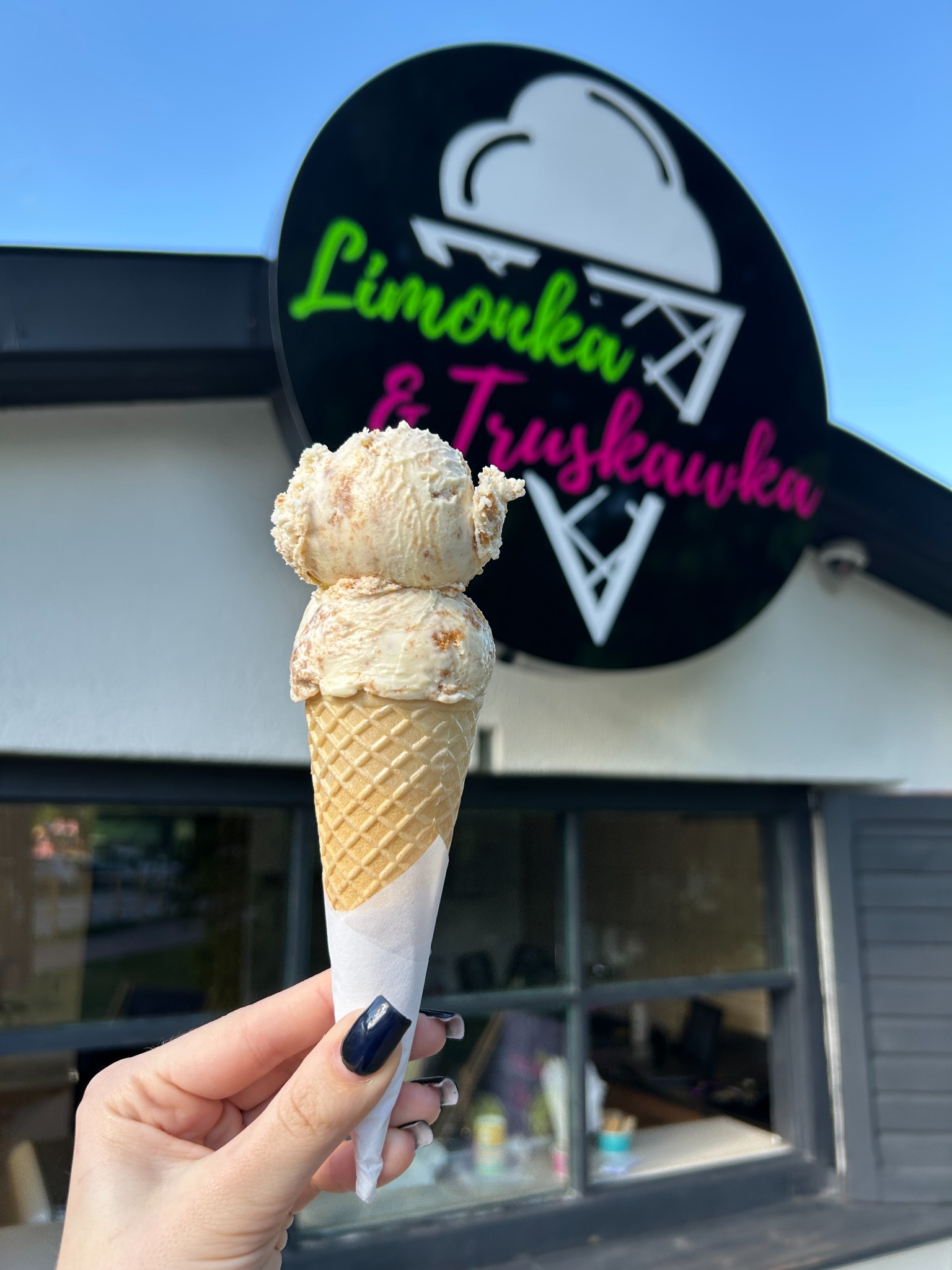 Lody rzemieślnicze Ciasteczko Lotus Kielce