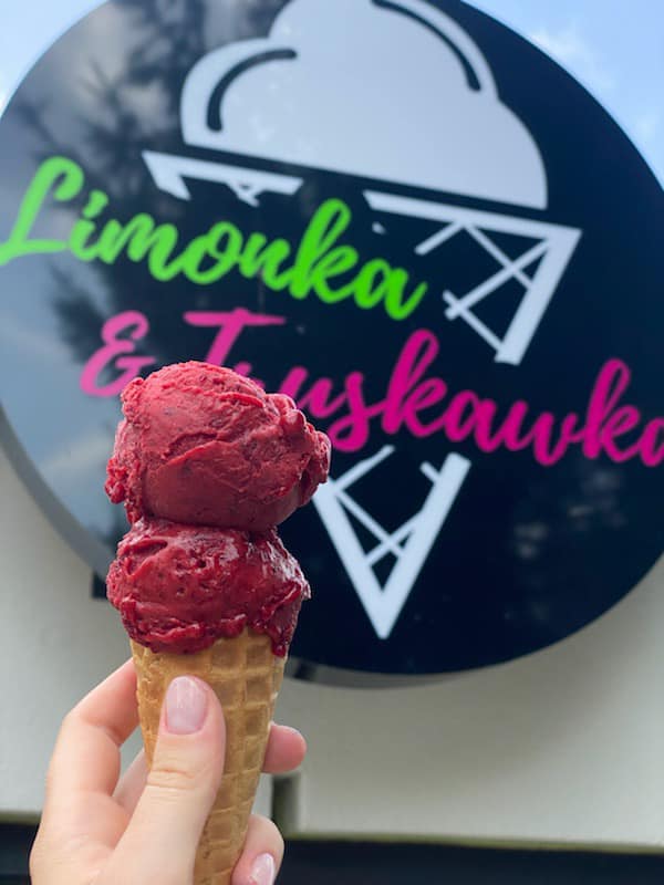 Lody rzemieślnicze Truskawka Kielce