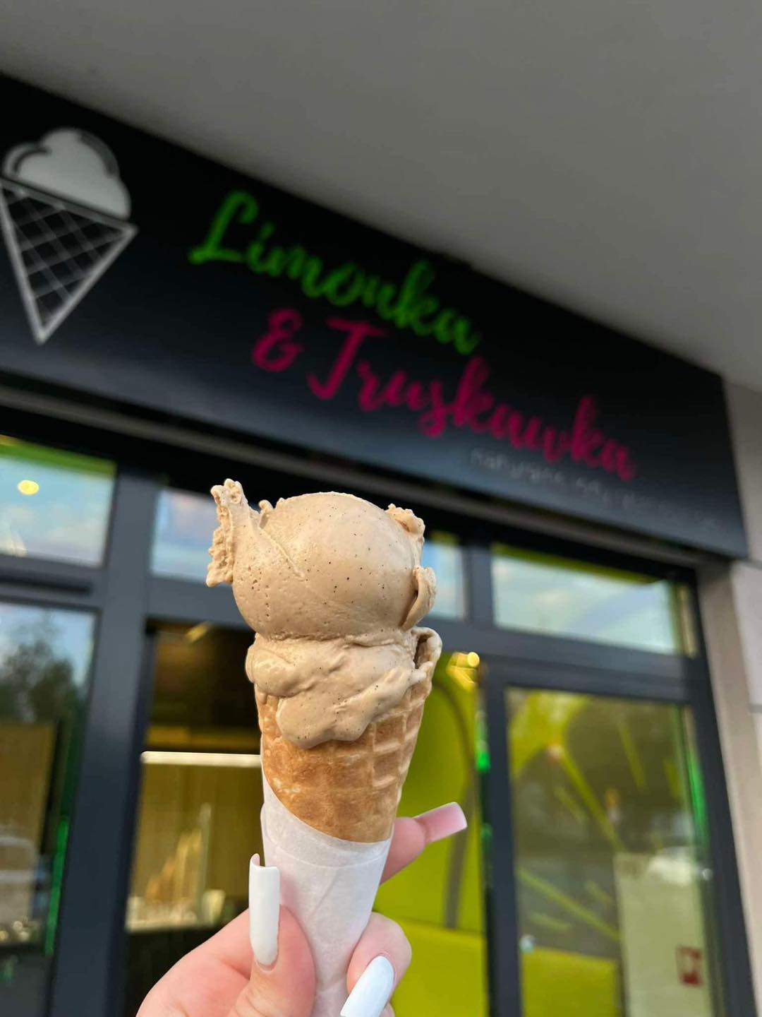 Lody rzemieślnicze Słony karmel Kielce